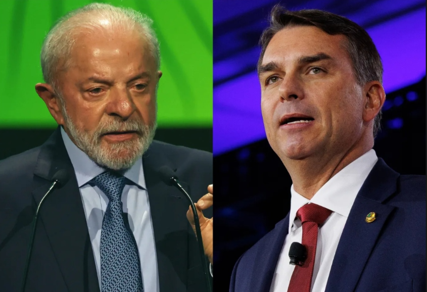 Se acorta la distancia en Brasil: Lula y Flávio Bolsonaro entran  en empate técnico para octubre