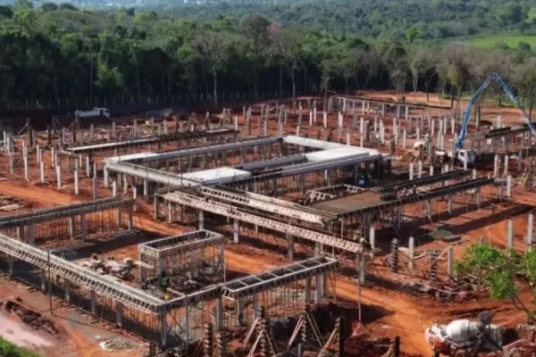 Futuro Hospital General de Curuguaty avanza a ritmo sostenido